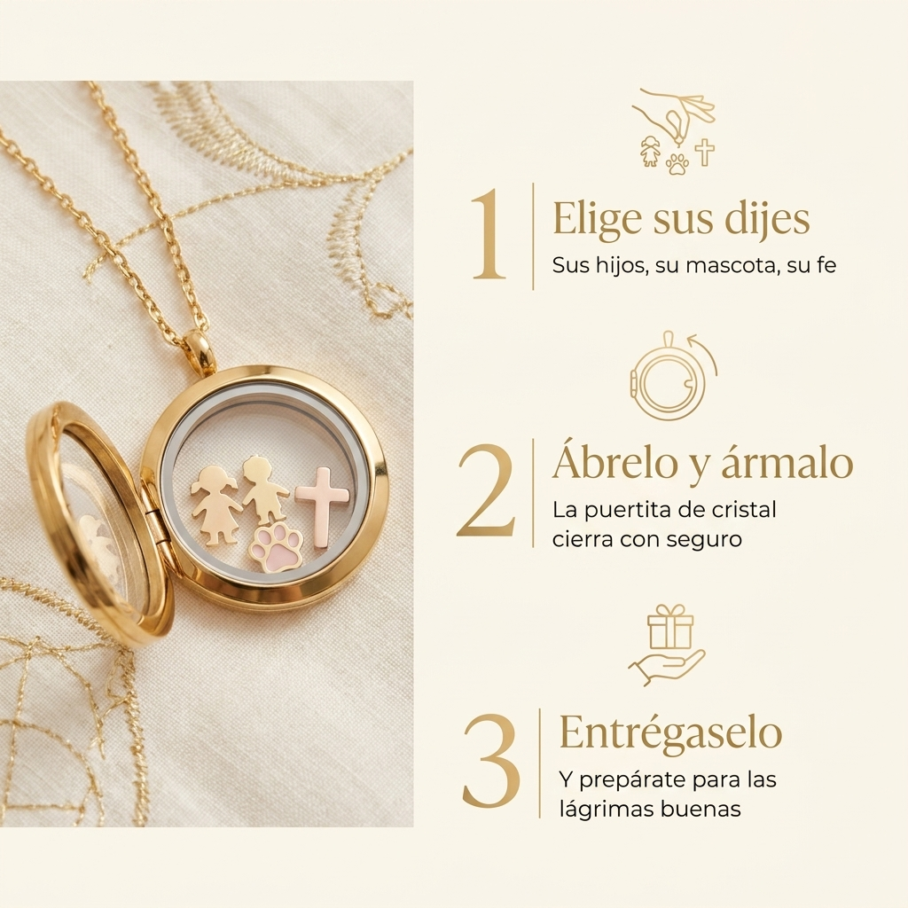 Collar Personalizable con Dijes