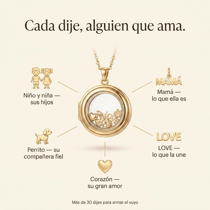 Collar Personalizable con Dijes